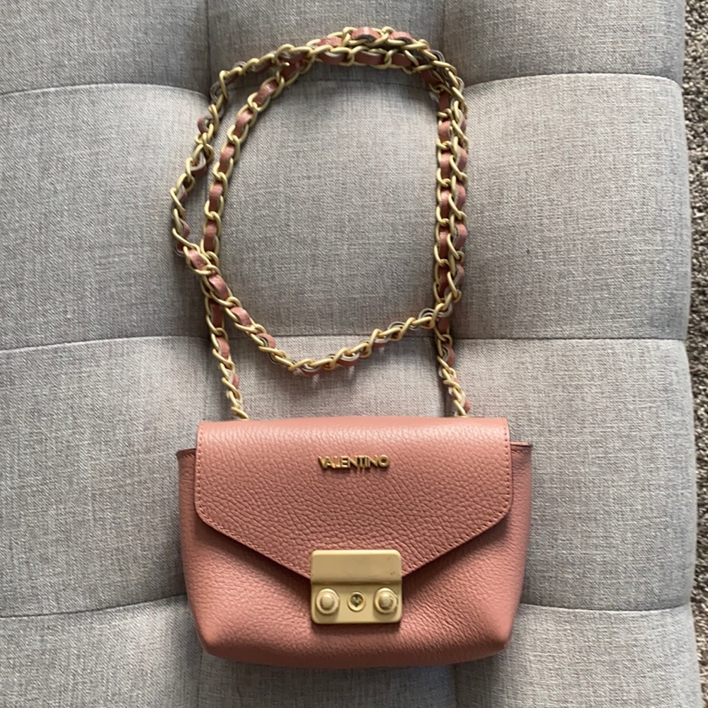 Authentic Valentino by Mario Valentino Leather Crossbody Bag
